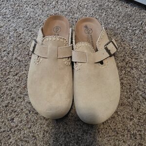 Women's Beige Slip-On Shoes